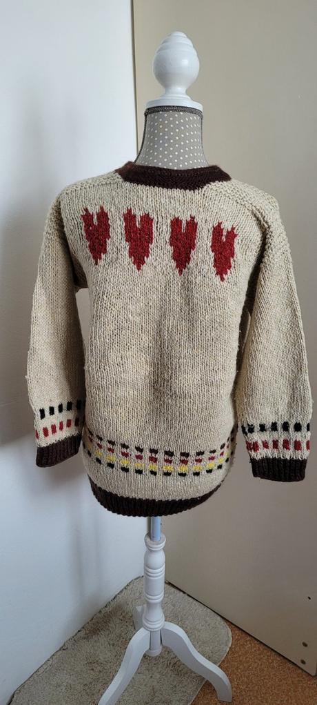 Pletený pulóver, s