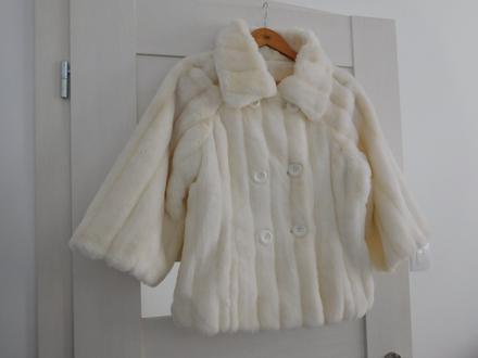 Kabátik bolérko krém m/l, m