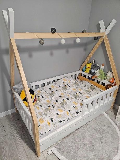 Detská domčeková posteľ teepee,