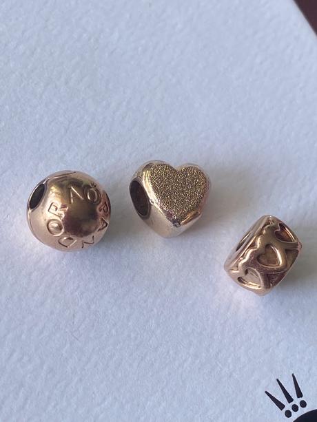 Pandora rosegold koralky, pandora