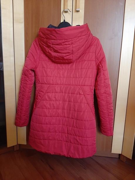 Dievčenská jesenná vetrovka, s