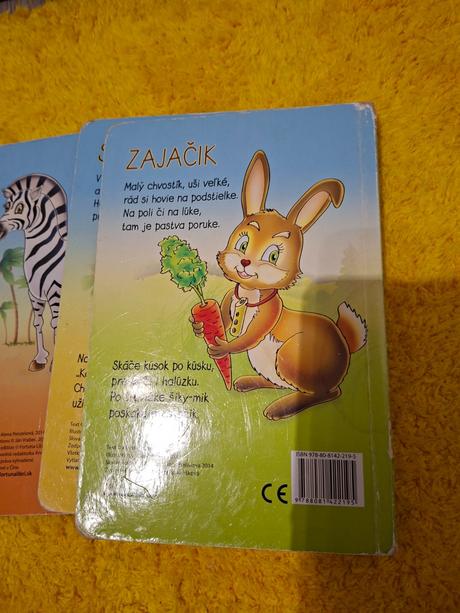 Knihy o zvieratách 3 ks, 