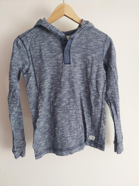 Tricko s kapucou, h&m,146