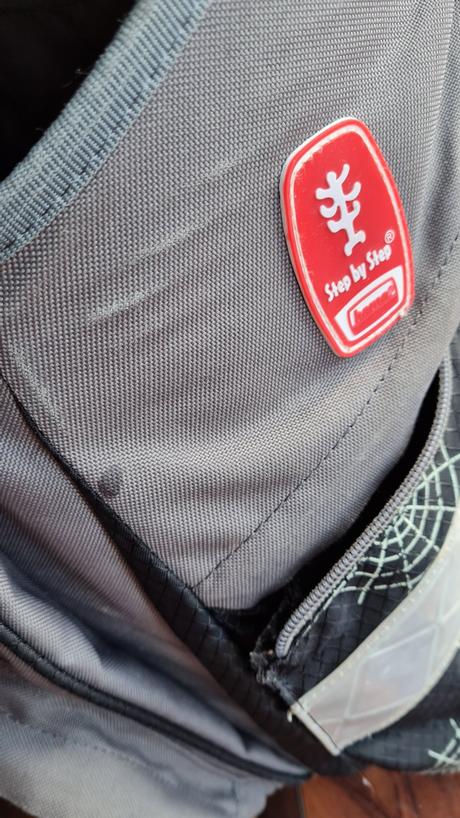 Skolska taska hama step by step, vreckom na papuce, 