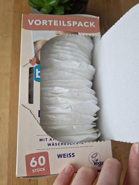 Babylove prsné vložky 60 ks, otvorené balenie celý, 