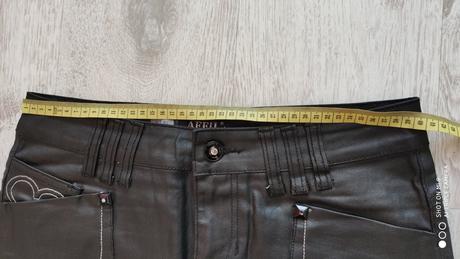 Riflová lesklá sukňa m, m