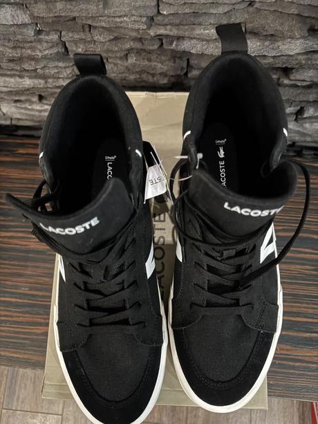 Pánske lacoste sneakersy l004 mid, lacoste,43