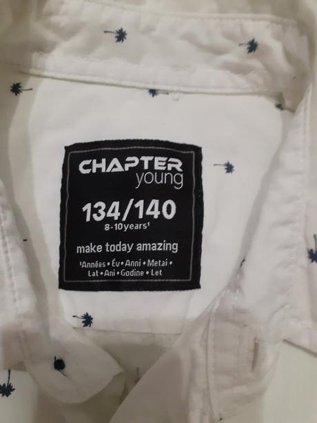 Košeľa, chapter young,134