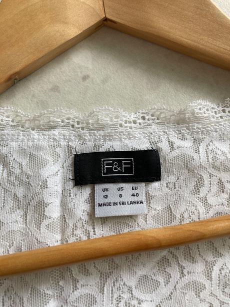 Tielko s čipkou, f&f,40