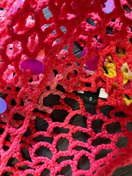 Háčkované šaty na plavky xs,s, xs