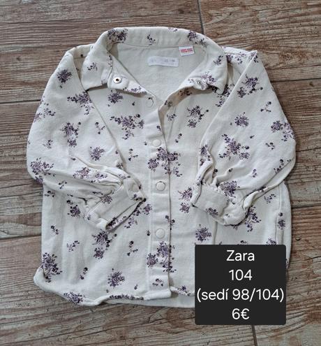 Vrchná košeľa, zara,98