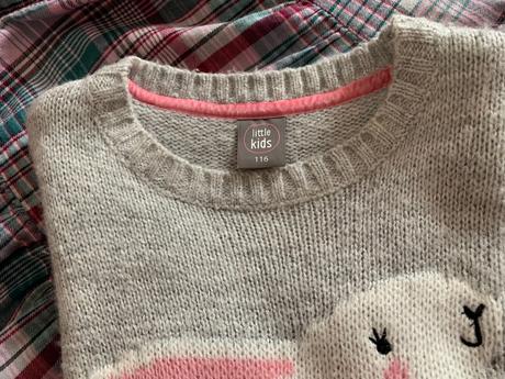 Svetrík so zajačikom, pepco,110