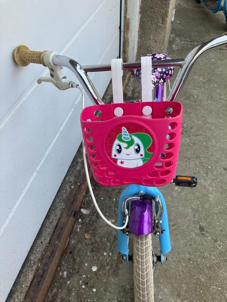 Predám detský bicykel - bledomodrý, harry,16