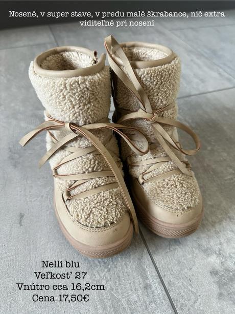 Teplé čižmy na zimu, nelli blu,26