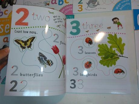 Learn to write - wipe and clean activity nsu23, 