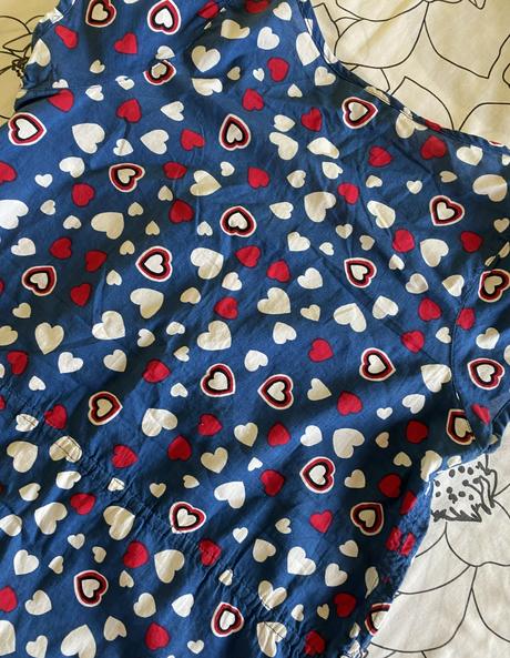 Letná blúzka - tunika so srdiečkami calliope v. s, calliope,s