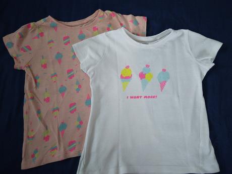 2 x tričko, sinsay,104