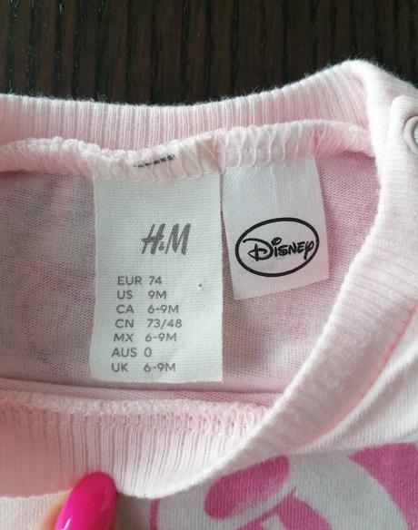 Komplet minnie, h&m,74