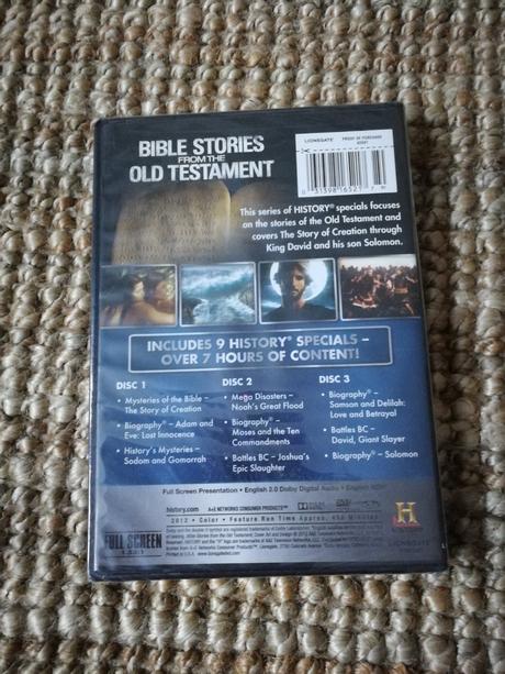 Dvd bible stories, 