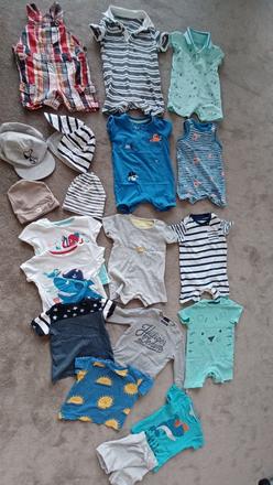 Letné overaly 9-12 m chlapec, 68–80