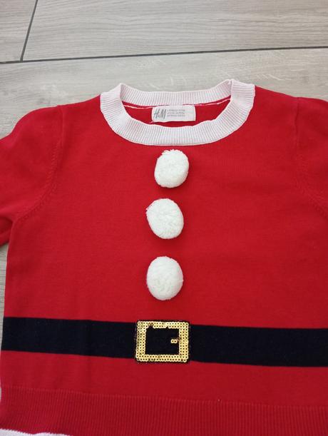 Svetrík santa claus 98/104, 98