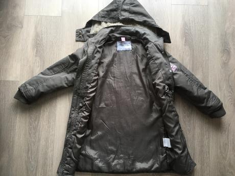 Predĺžená štýlová bundička pre dievča, veľ.122, dopodopo,122