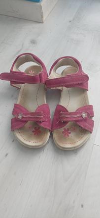 Dievčenské kožené sandálky protetika vel. 36, protetika,36