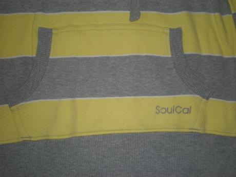 Sivo-žltá mikina, s