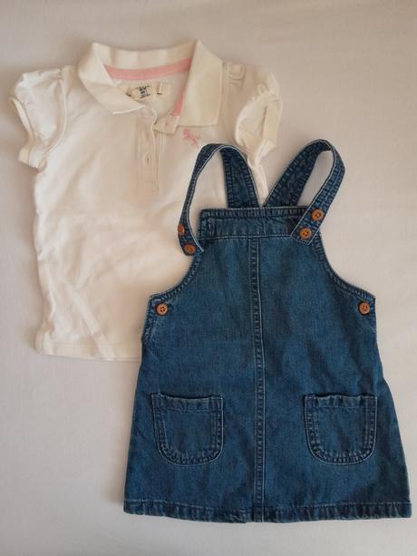 Set šaty a tričko, f&f,80