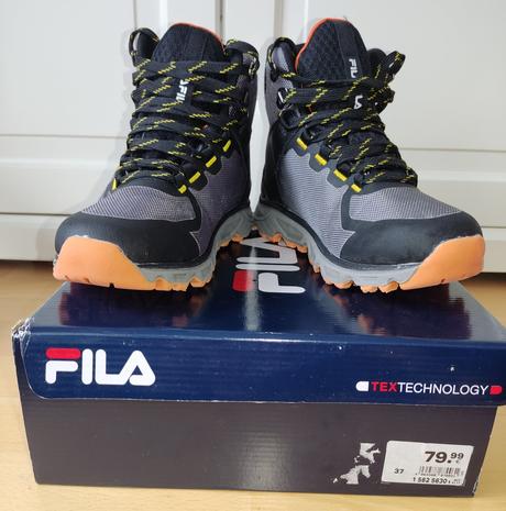 Podšité trekkingové topánky fila, 37, fila,37