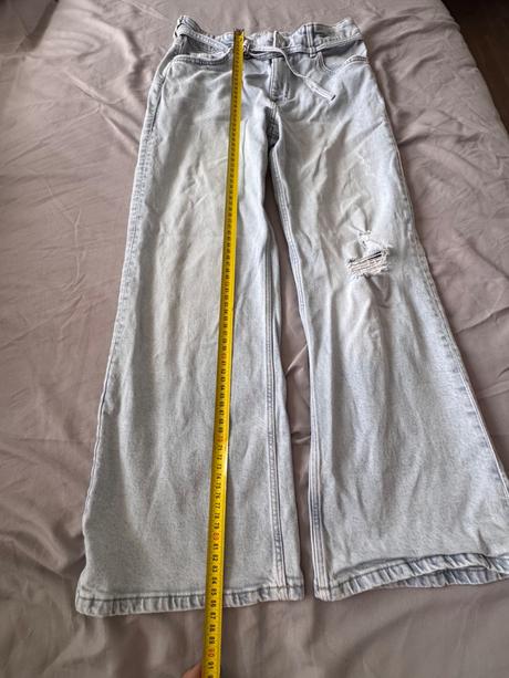 Široké rifle, h&m,152