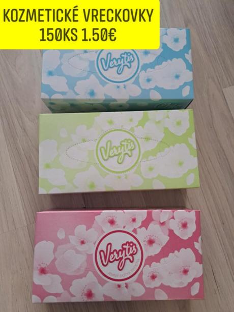 Kozmetické vreckovky 150ks, 