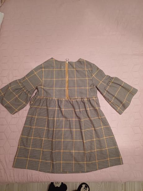 Šaty karované, zara,140