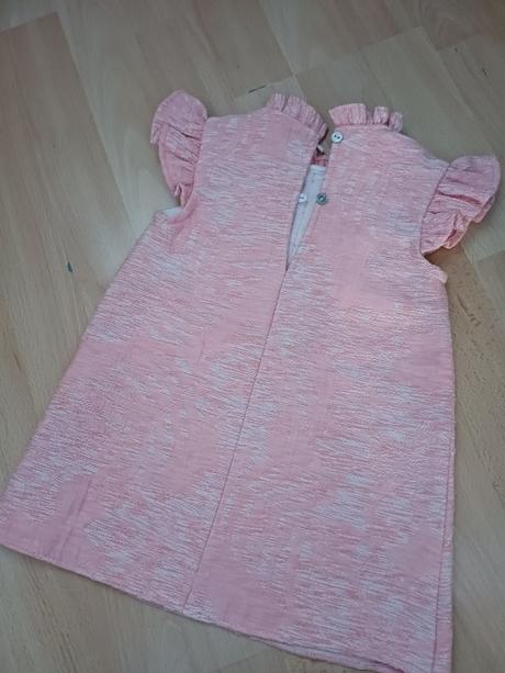 Nádherné elegantné šatičky v.74/ 6-9mesiacov, river island,74