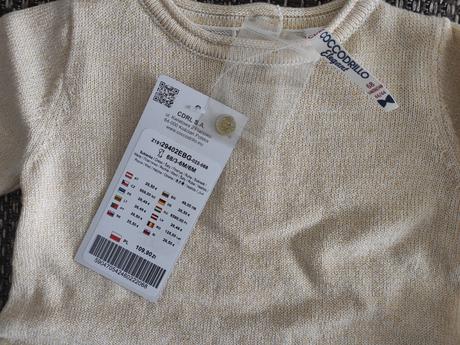 Nové šaty č.68, coccodrillo,68