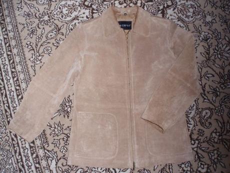 Koženný kabatik - sačko, l