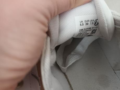 Tenisky na platforme lacoste, lacoste,39