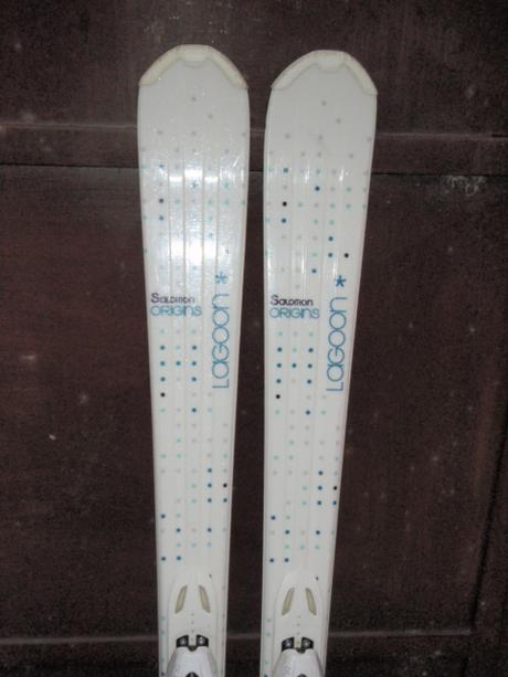 Dámske lyže salomon lagoon 151cm, salomon,150-159 cm