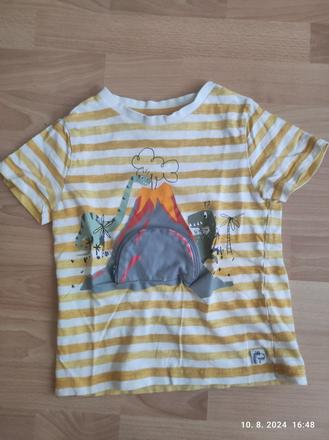 Tričko krátky rukáv pre chlapca 116, f&f,116