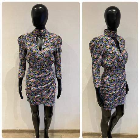 Dámske kvetované šaty bershka (s), bershka,s