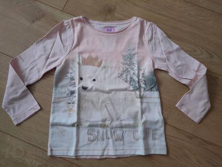 Tričko s ľadovým medveďom f&f, veľ.110, f&f,110