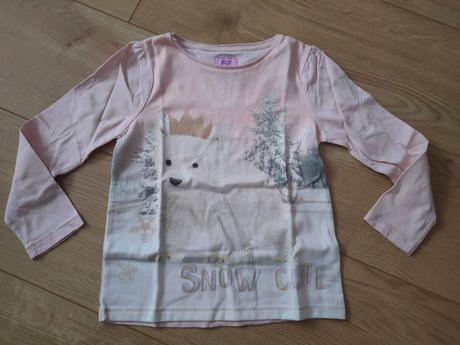 Tričko s ľadovým medveďom f&f, veľ.110, f&f,110
