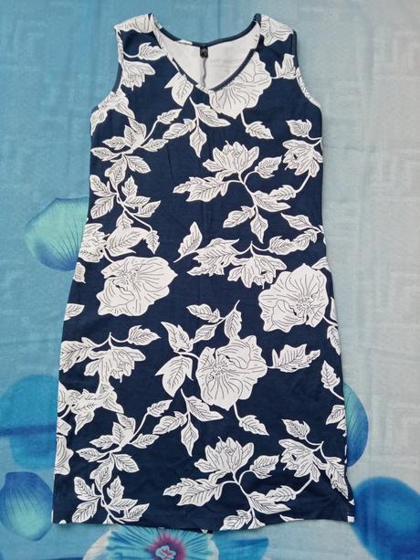 Šaty bielo modré, bonprix,40