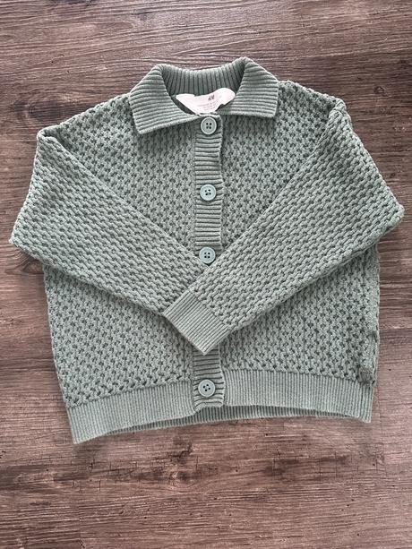 Svetrík s golierom, h&m,98