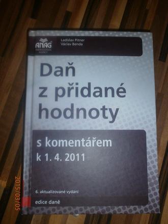 Kniha - daň z přidané hodnoty s komentářem, 