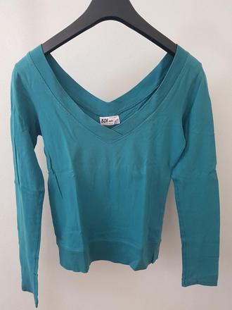 Bavlnene tricko bsk - obojstranny vystrih, bershka,s