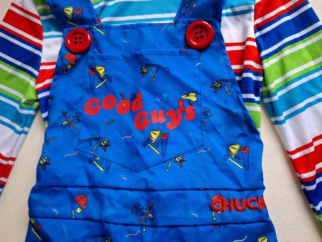 Chucky deluxe karnevalový kostým veľ. 122-134,