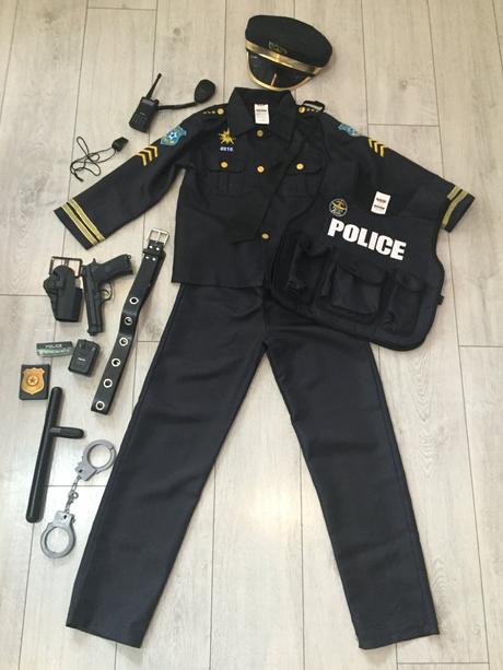 Chlapčensky kostym policajt 10-12 rokov, 