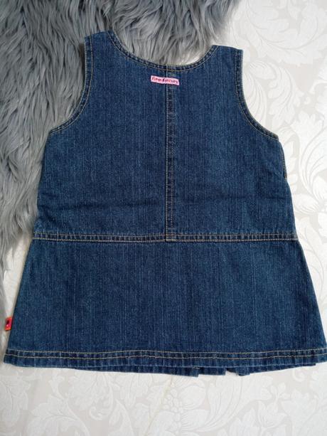 Dievčenské rifľové šaty, 80