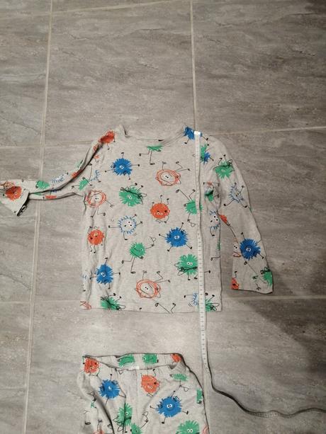 Pyžamo v122 faf sivé, f&f,122